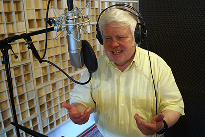 Jochen Ebert im Tonstudio