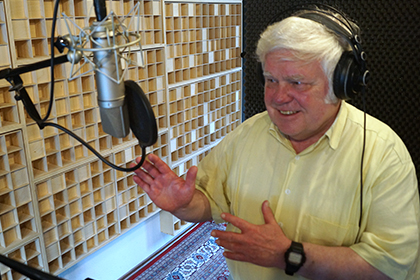 Jochen Ebert im Tonstudio