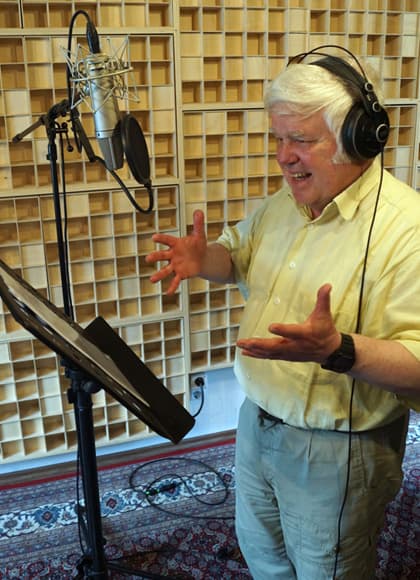 Jochen Ebert im Tonstudio