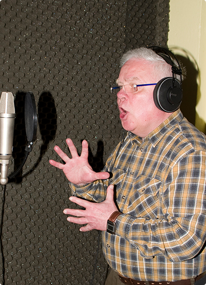 Jochen Ebert im Studio